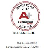 Dr. Etlinger - Bonitet